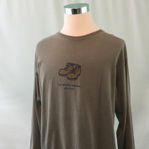 Life Is Good Hiking Size Large 0 Cotton 